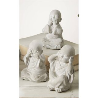 BUDA CEMENTO 12 CM 3 PIEZAS OÍR VER CALLAR.