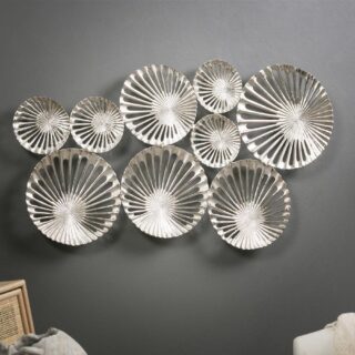 PANEL ALUMINIO CÍRCULOS 109 CM.