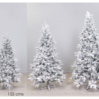 ARBOL DE NAVIDAD NEVADO 155cm