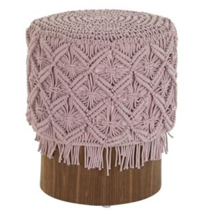 REPOSAPIES DE MADERA Y ALGODÓN