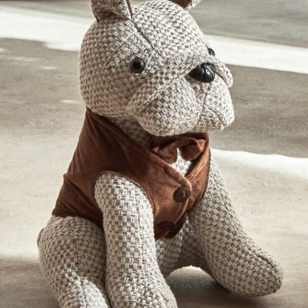 BULL DOG SENTADO.MUÑECO/TOPE PUERTA. BULL DOG SENTADO.MUÑECO/TOPE PUERTA.