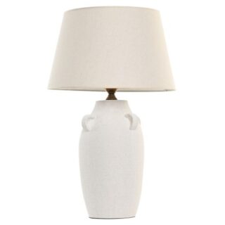 LÁMPARA DE MESA BLANCA