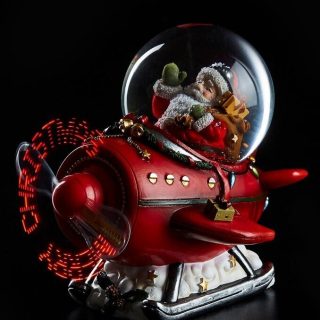 PAPA NOEL EN AVIONETA