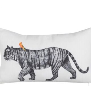 COJÍN TIGRE RECTANGULAR